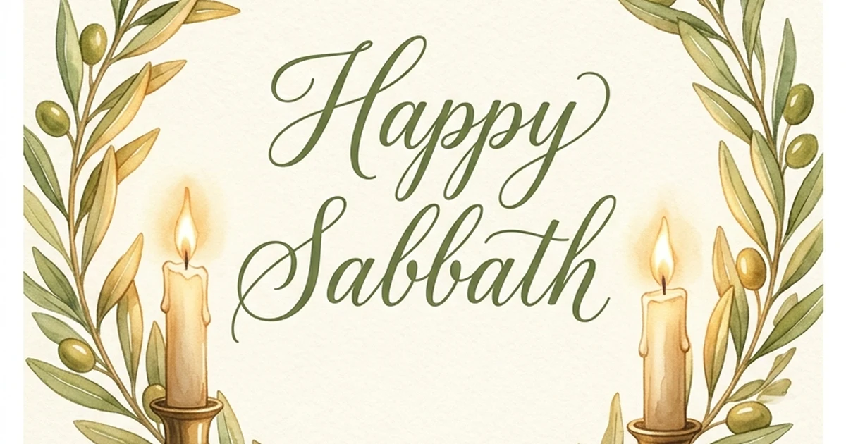 other ways to say happy sabbath