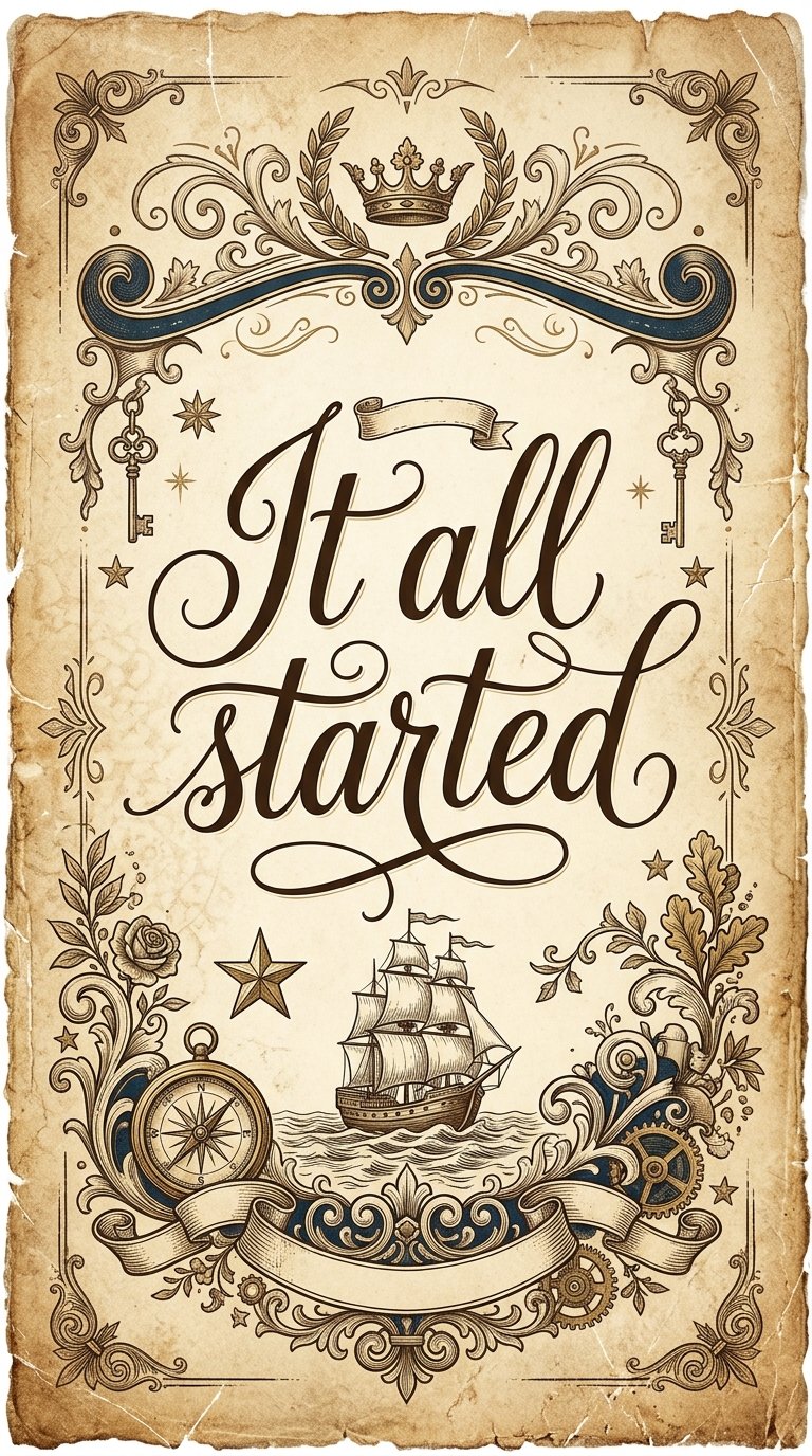 other ways to say it all started