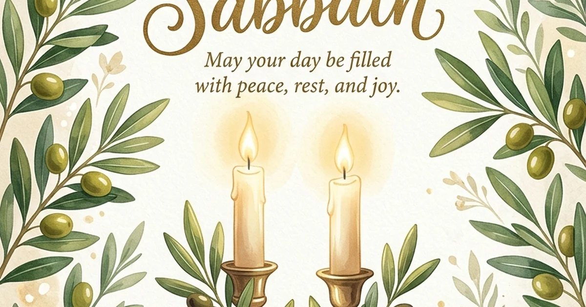 other ways to say happy sabbath