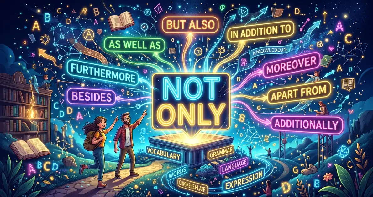 other ways to say not only with examples