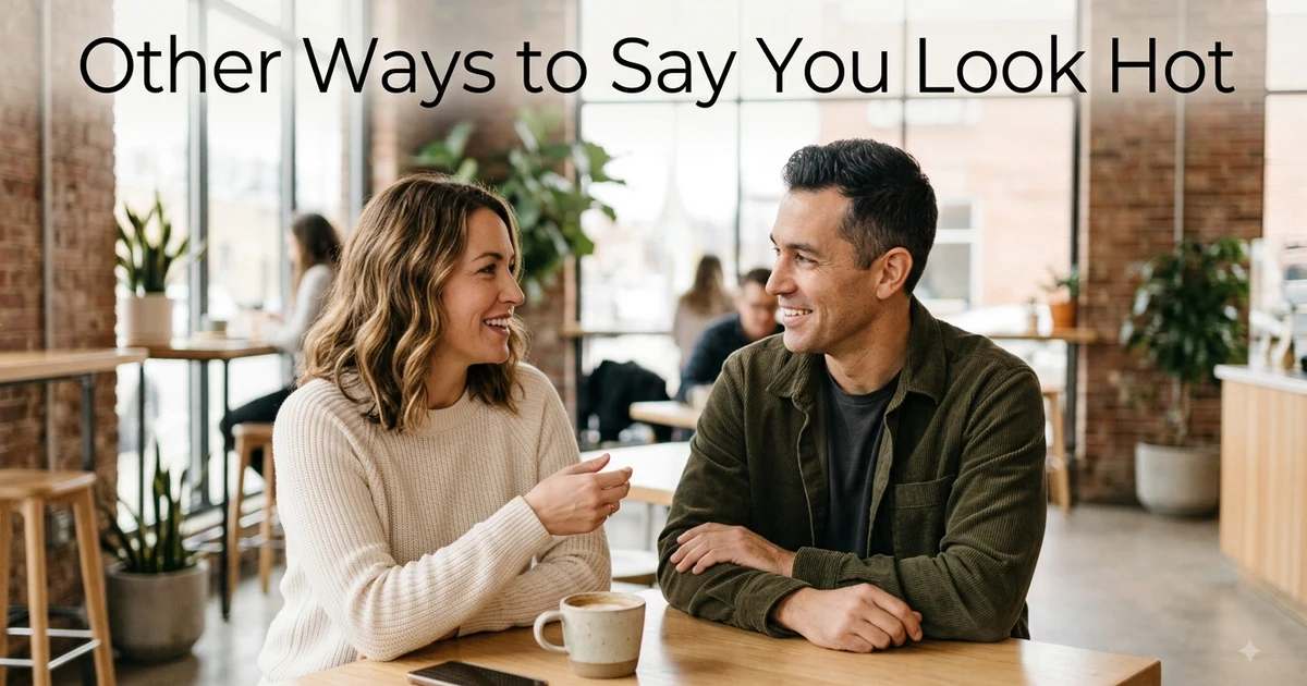 other ways to say you look hot
