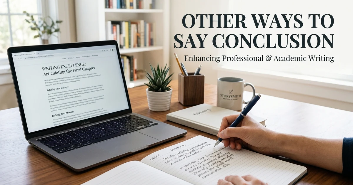 Other Ways to Say Conclusion